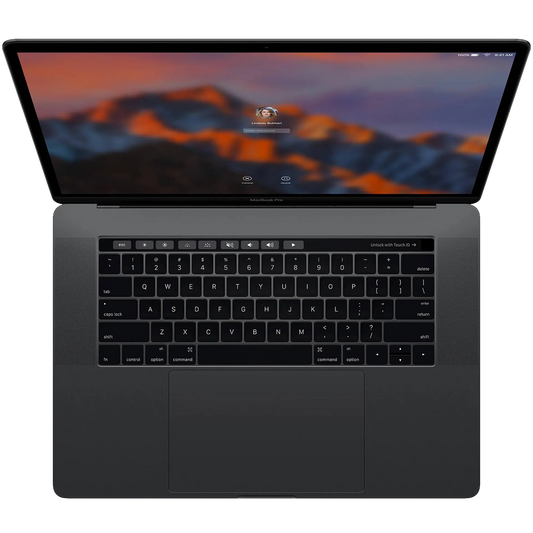 Notebook Apple MacBook Pro 15 4  Retina T BAR Intel Core i7 9750H 2 60GHz 16GB Ram 256GB SSD Pro 555X Ventura Space Gray   2019   Grado B   Webcam   Tastiera etichettata