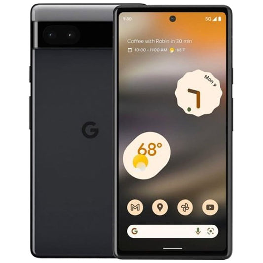 Google Pixel 6A Dual Sim 5G 6 1  6GB Ram 128GB Rom Charcoal   Grado B