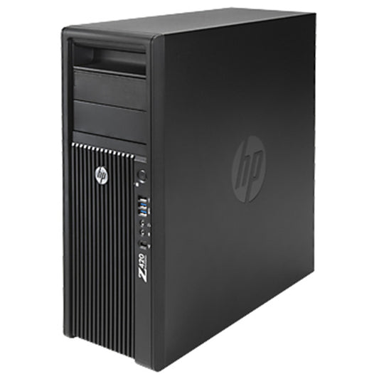 Workstation HP Z420 Tower Intel Xeon E5 1620 3 60GHz 8GB Ram 240GB SSD K2000 Win 10 Pro   Grado B