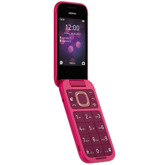 Nokia 2660 Dual Sim 2 8  Pink   Nuovo