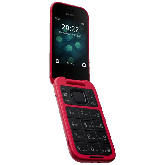 Nokia 2660 Dual Sim Rosso: Stile Moderno e Semplicità Quotidiana