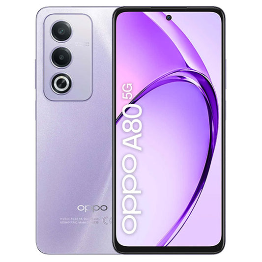 Oppo A80 Dual Sim 5G 6 67  8GB Ram 256GB Rom Moonlight Purple   Nuovo