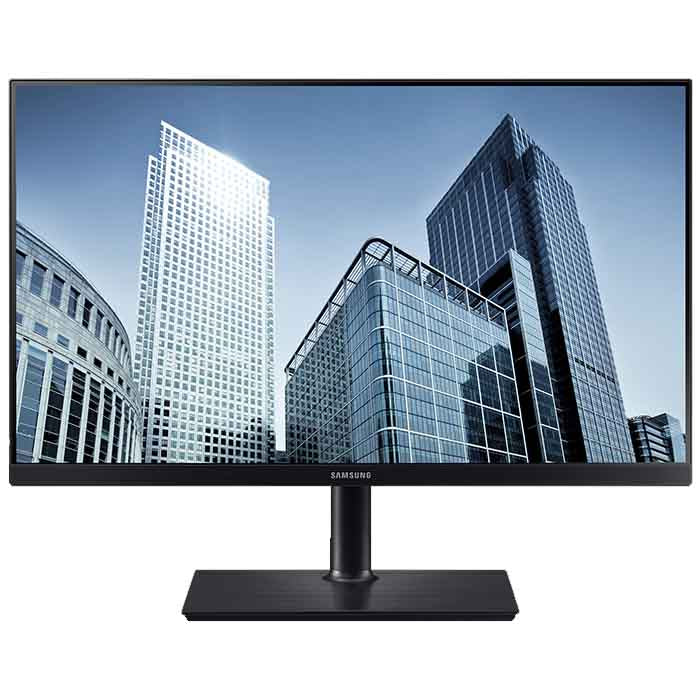 Monitor Samsung S24H850QFU 24  QHD HDMI DP USB Black   Grado A