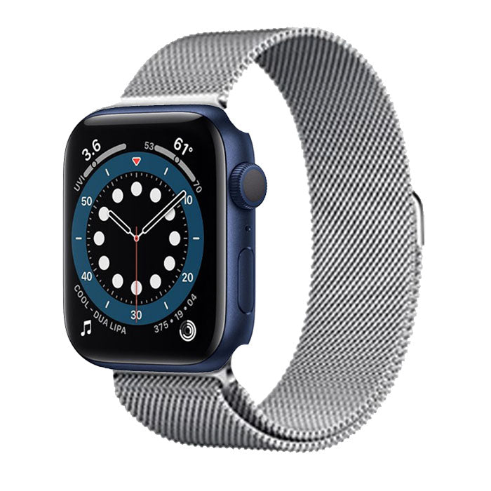 Apple Watch 6°Serie 44MM GPS 32GB   Cassa in alluminio Blue   Cinturino Compatibile   Grado C   IVA a Margine