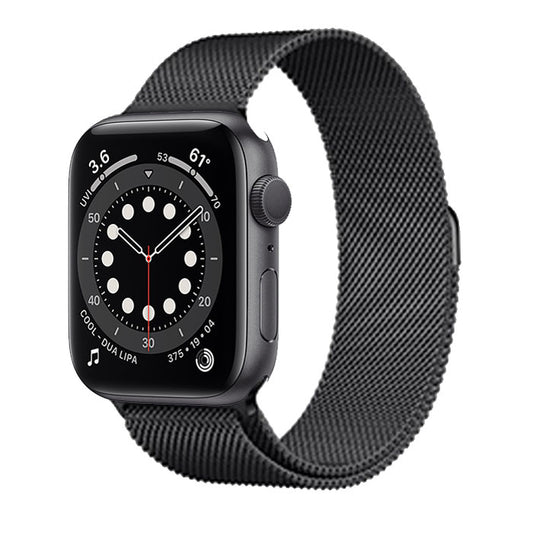 Apple Watch 6°Serie 44MM GPS 32GB   Cassa in alluminio Space Gray   Cinturino Compatibile   Grado C   IVA a Margine