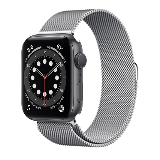 Apple Watch 6°Serie 44MM GPS 4G 32GB   Cassa in alluminio Space Gray   Cinturino Compatibile   Grado C   IVA a Margine