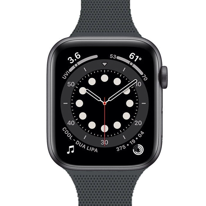 Apple Watch 6°Serie 40MM GPS 32GB   Cassa in alluminio Space Gray   Cinturino Compatibile   Grado C