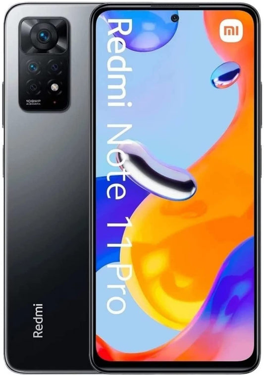 Smartphone Xiaomi Redmi Note 11 Pro Dual Sim 5G 6 67  6GB Ram 128GB Rom Graphite Gray   Grado A