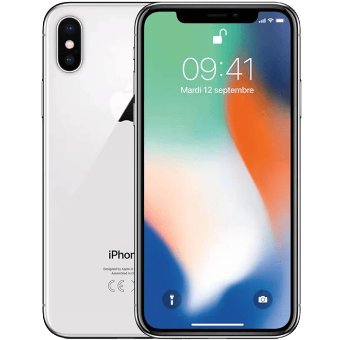 iPhone XS Max Ricondizionato Grado C 64GB Argento con Accessori Essenziali Inclusi