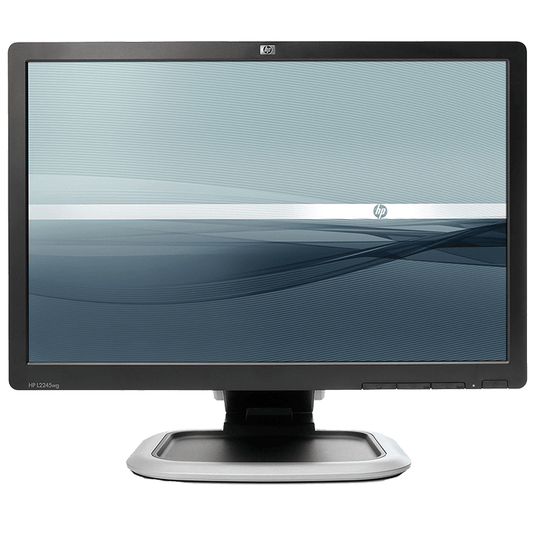 Monitor HP L2245WG 22  HD VGA DVI USB Nero   Grado B   Incluso cavo VGA e di alimentazione