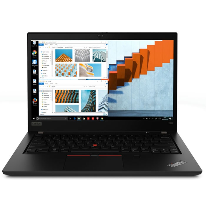 Notebook Lenovo T490 14  FullHD Touch Intel Core i5 8365U 1 60GHz 16GB Ram 240GB SSD Win 11 Pro   Grado A