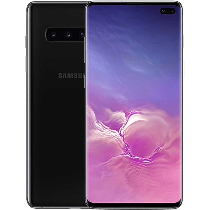 Smartphone Samsung Galaxy S10 Plus Dual SIM 6 4  8GB Ram 128GB Rom Black SM G975F   Grado B