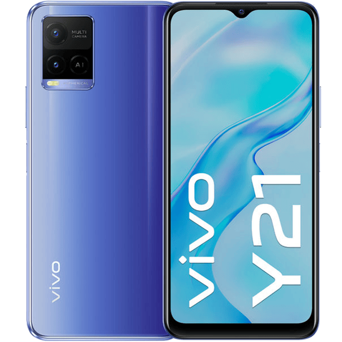 Smartphone Vivo Y21 Dual SIM 6 51  4GB Ram 64GB Rom Metallic Blue   Nuovo